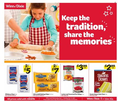 Winn Dixie (AL, FL, GA, LA) Weekly Ad Flyer December 1 to December 8