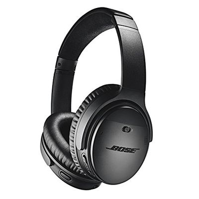 Bose QuietComfort 35 II Noise Cancelling Bluetooth Headphones— Wireless, Over Ear Headphones with Built in Microphone and Alexa Voice Control, Black $269 (Reg $399.00)