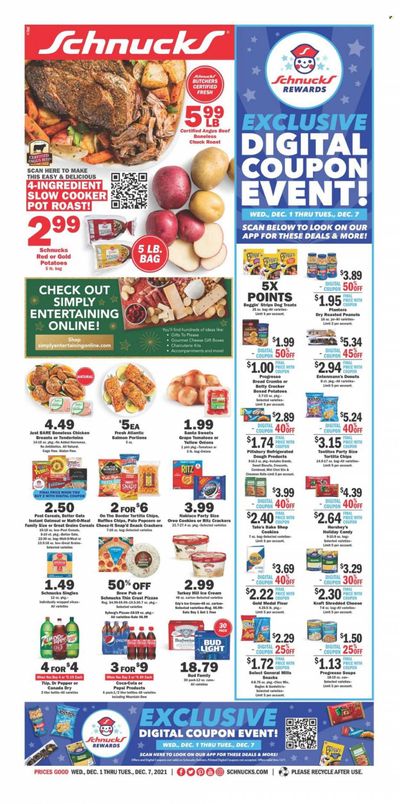 Schnucks (IA, IL, IN, MO) Weekly Ad Flyer December 1 to December 8