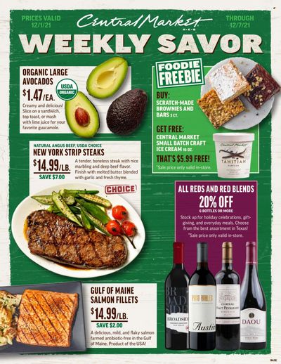Central Market (TX) Weekly Ad Flyer December 1 to December 8
