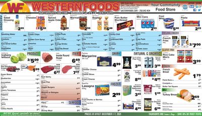 Western Foods Flyer December 1 to 7