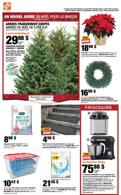 Home Depot (QC) Flyer December 2 to 8