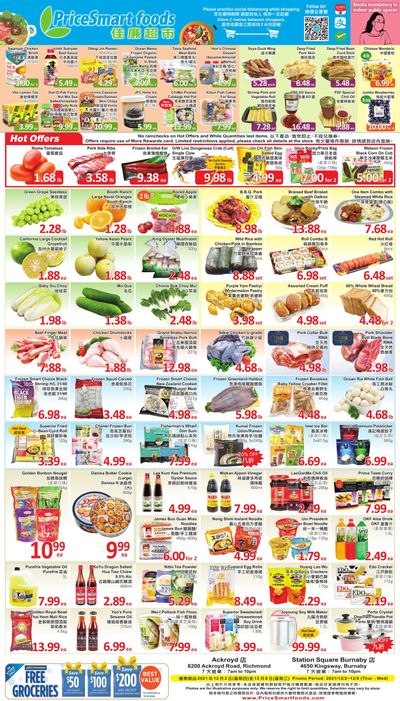PriceSmart Foods Flyer December 2 to 8