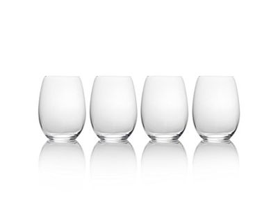 Mikasa, 19.75 oz, Clear Julie Stemless Wine Glass, 19.75-Ounce, Set of 4, 4 Count (Pack of 1) $24.75 (Reg $52.00)