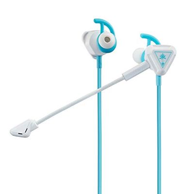 Turtle Beach Battle Buds In-Ear Gaming Headset for Mobile Gaming, Nintendo Switch, Xbox One, PS4, Pro, & PC - White/Teal - Nintendo Switch $19.99 (Reg $39.99)