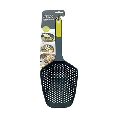 Joseph Joseph Scoop Colander Strainer Slotted Spoon, Large, Gray/Green $10.49 (Reg $13.99)