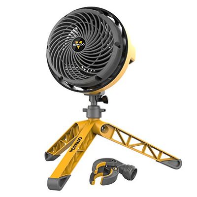 Vornado Exo5 Heavy-Duty Shop Air Circulator Fan with High-Impact Housing, Collapsible Tripod Base, Clamp Attachment $89 (Reg $129.99)