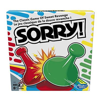 Hasbro Sorry! Game board, 6 Years +, 4 Players $9.93 (Reg $20.99)