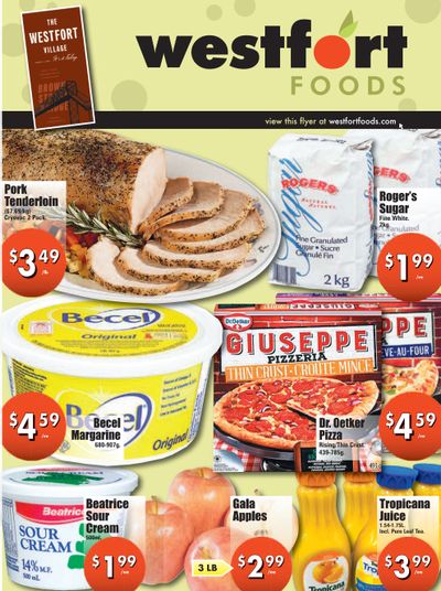 Westfort Foods Flyer December 3 to 9
