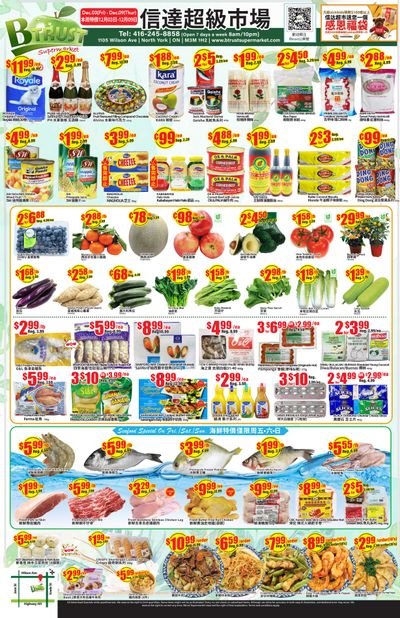 Btrust Supermarket (North York) Flyer December 3 to 9