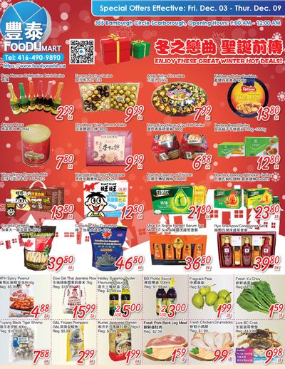 FoodyMart (Warden) Flyer December 3 to 9