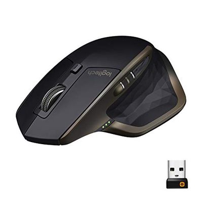 Logitech MX Master Wireless Mouse High-Precision Sensor, Speed-Adaptive Scroll Wheel, Easy-Switch up to 3 Devices - Meteorite $59.99 (Reg $79.99)