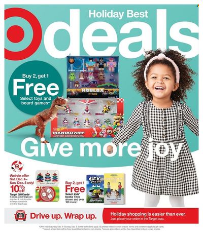 Target Weekly Ad Flyer December 3 to December 10