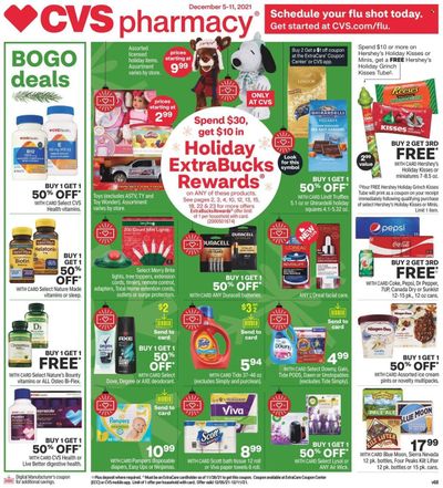 CVS Pharmacy Weekly Ad Flyer December 3 to December 10