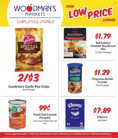 Woodman's Markets (IL, WI) Weekly Ad Flyer December 3 to December 10