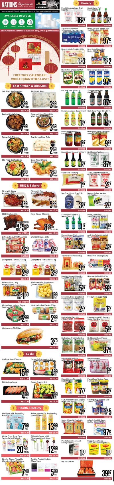 Nations Fresh Foods (Toronto) Flyer December 3 to 9