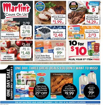 Martin’s (IN, MI) Weekly Ad Flyer December 3 to December 10