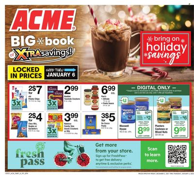 ACME (DE, NJ, NY, PA) Weekly Ad Flyer December 3 to December 10 ACME (DE, NJ, NY, PA) Weekly Ad Flyer December 3 to December 10
