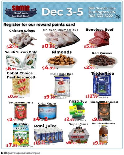 Samir Supermarket Flyer December 3 to 5