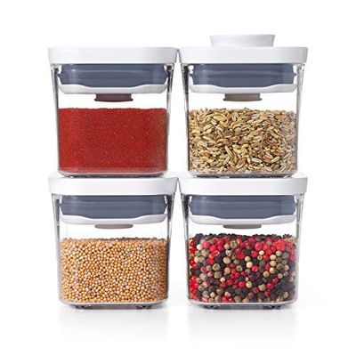 OXO Good Grips 4-Piece POP Mini Container Set, White, 4 Piece Set $23.99 (Reg $29.99)