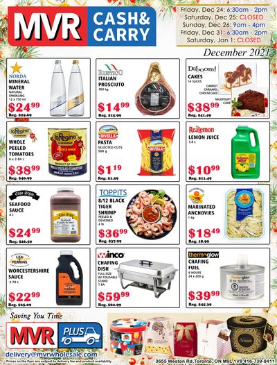MVR Cash and Carry Flyer December 1 to 31