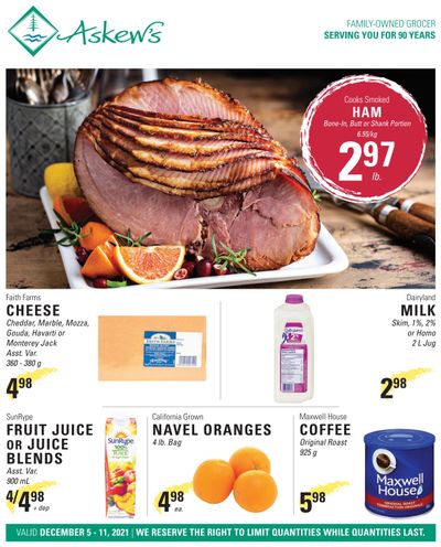 Askews Foods Flyer December 5 to 11