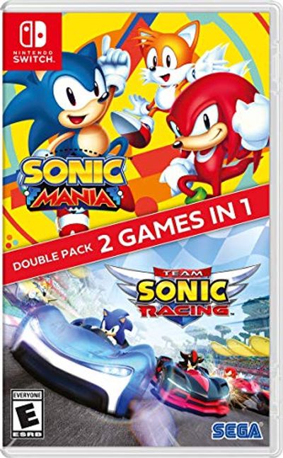 Sonic Mania + Team Sonic Racing Double Pack - Nintendo Switch $34.99 (Reg $39.96)