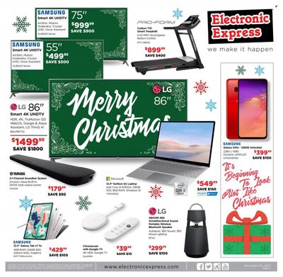 Electronic Express (AL, TN) Weekly Ad Flyer December 5 to December 12