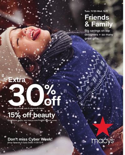 Macy's Weekly Ad Flyer December 5 to December 12