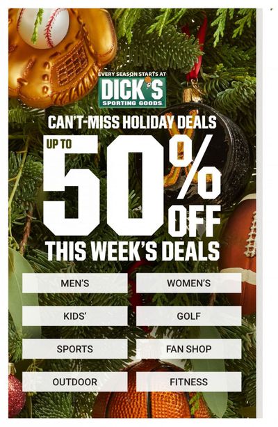 DICK'S Weekly Ad Flyer December 5 to December 12