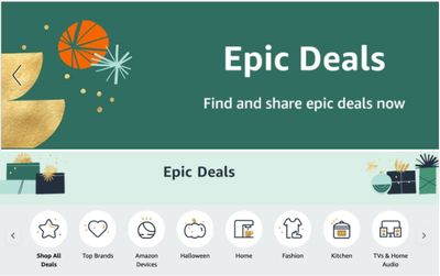 Amazon Canada New Epic Deals: Save up to 75% Off + More Offers