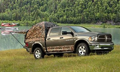 Napier Sportz Camo Truck Tent: Full Size Regular Bed, Mossy Oak Break-Up Infinity™ Camouflage Pattern $263.99 (Reg $369.99)