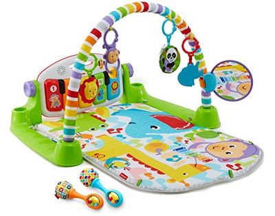 Fisher-Price Deluxe Kick & Play Piano Gym & Maracas – English Edition $34.97 (Reg $59.99) Fisher-Price Deluxe Kick & Play Piano Gym & Maracas – English Edition $34.97 (Reg $59.99)