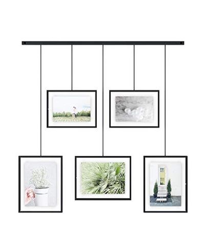 Umbra Exhibit Multi Picture Frame Photo Display, Black $59.39 (Reg $66.57)