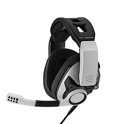 EPOS I Sennheiser GSP 601 Gaming Headset, Noise-Cancelling Mic, Flip-to-Mute, Ergonomic Headband, Foam Ear Pads, Compatible with PC, Mac, PS4, PS5, Xbox Series X, Xbox One, & Nintendo Switch (White) $129.98 (Reg $189.00)