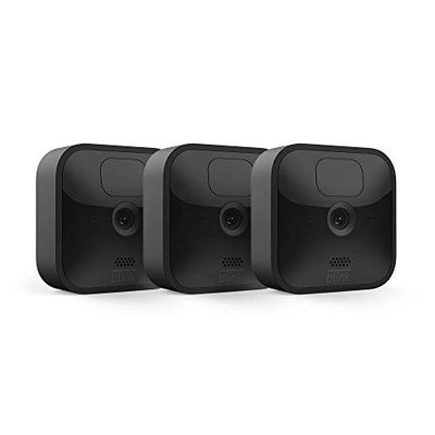 Blink Outdoor – wireless, weather-resistant HD security camera with two-year battery life and motion detection – 3 camera kit $184.99 (Reg $329.99)