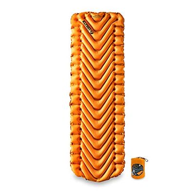 Klymit Insulated Static V LITE 4 Season Sleeping Pad, Orange/Gray $69.48 (Reg $112.23)
