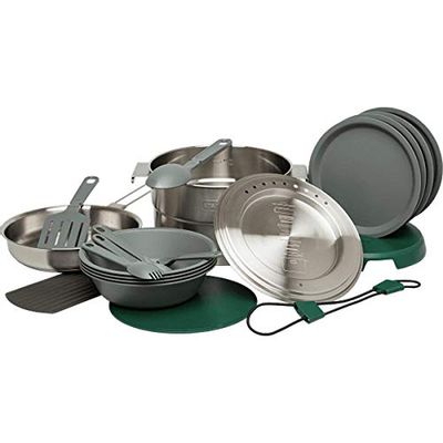 Stanley Adventure Base 4X Camp Cook Set, Stainless Steel, 3.5 L $74.38 (Reg $102.71)
