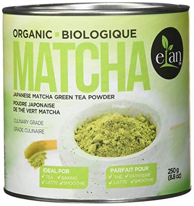 ELAN Organic Japanese Matcha Green Tea Powder, Non-GMO, Vegan, Gluten-Free, Kosher 250g $20.29 (Reg $28.99)