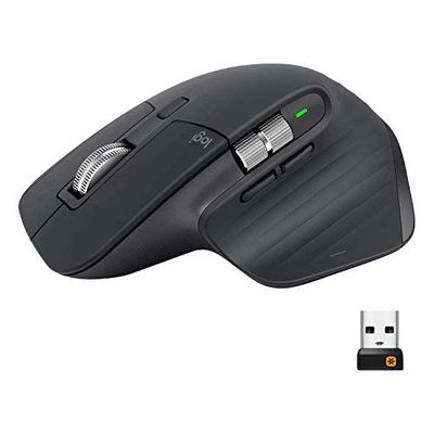 Logitech MX Master 3 Advanced Wireless Mouse, Ultrafast Scrolling, Ergonomic, 4000 DPI, Customization, USB-C, Bluetooth, USB, Apple Mac, Microsoft PC Windows, Linux, iPad - Graphite $120.93 (Reg $129.99) Logitech MX Master 3 Advanced Wireless Mouse, Ultrafast Scrolling, Ergonomic, 4000 DPI, Customization, USB-C, Bluetooth, USB, Apple Mac, Microsoft PC Windows, Linux, iPad - Graphite $120.93 (Reg $129.99)