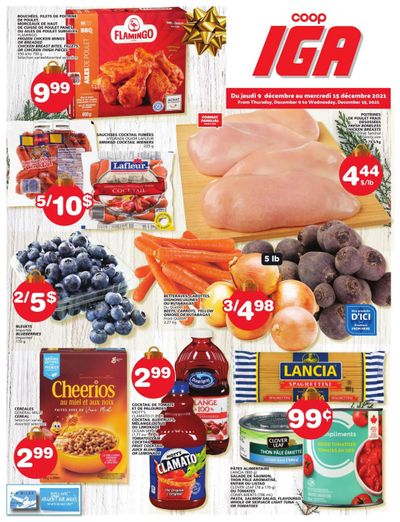 Coop IGA Flyer December 9 to 15