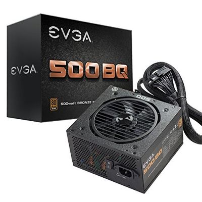 EVGA 500 BQ, 80+ Bronze 500W, Semi Modular, FDB Fan, 3 Year Warranty, Power Supply 110-BQ-0500-K1 $54.99 (Reg $69.99)