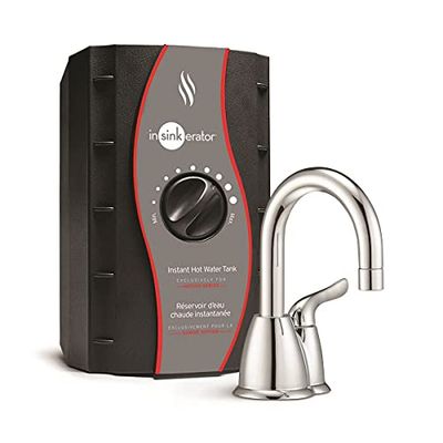 InSinkErator HOT150 Instant Hot Water Dispenser System - Faucet & Tank, Chrome, H-HOT150C-SS $273.11 (Reg $287.41)
