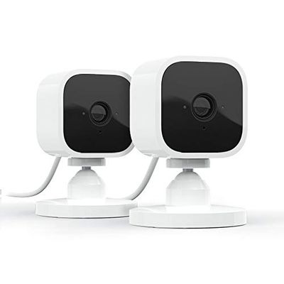 Blink Mini – Compact indoor plug-in smart security camera, 1080 HD video, night vision, motion detection, two-way audio, Works with Alexa – 2 cameras $44.98 (Reg $84.99)