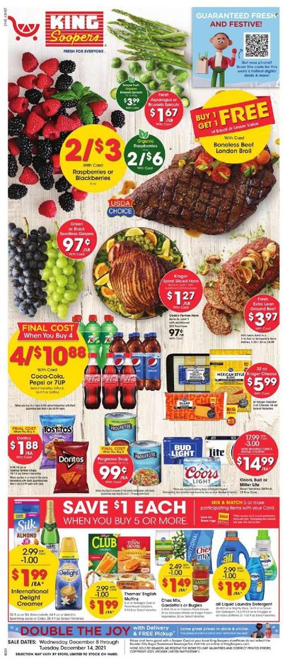King Soopers (CO) Weekly Ad Flyer December 7 to December 14