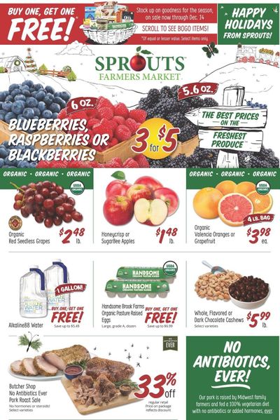 Sprouts Weekly Ad Flyer December 7 to December 14