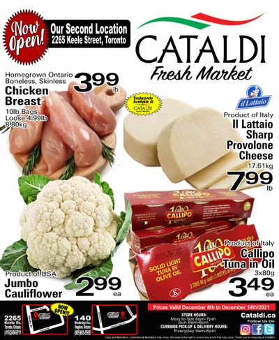 Cataldi Fresh Market Flyer December 8 to 14