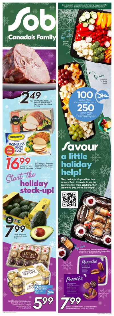 Sobeys (ON) Flyer December 9 to 15