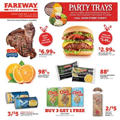 Fareway (IA) Weekly Ad Flyer December 8 to December 15