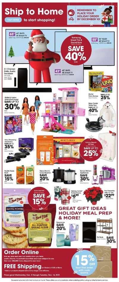 Mariano’s (IL) Weekly Ad Flyer December 8 to December 15